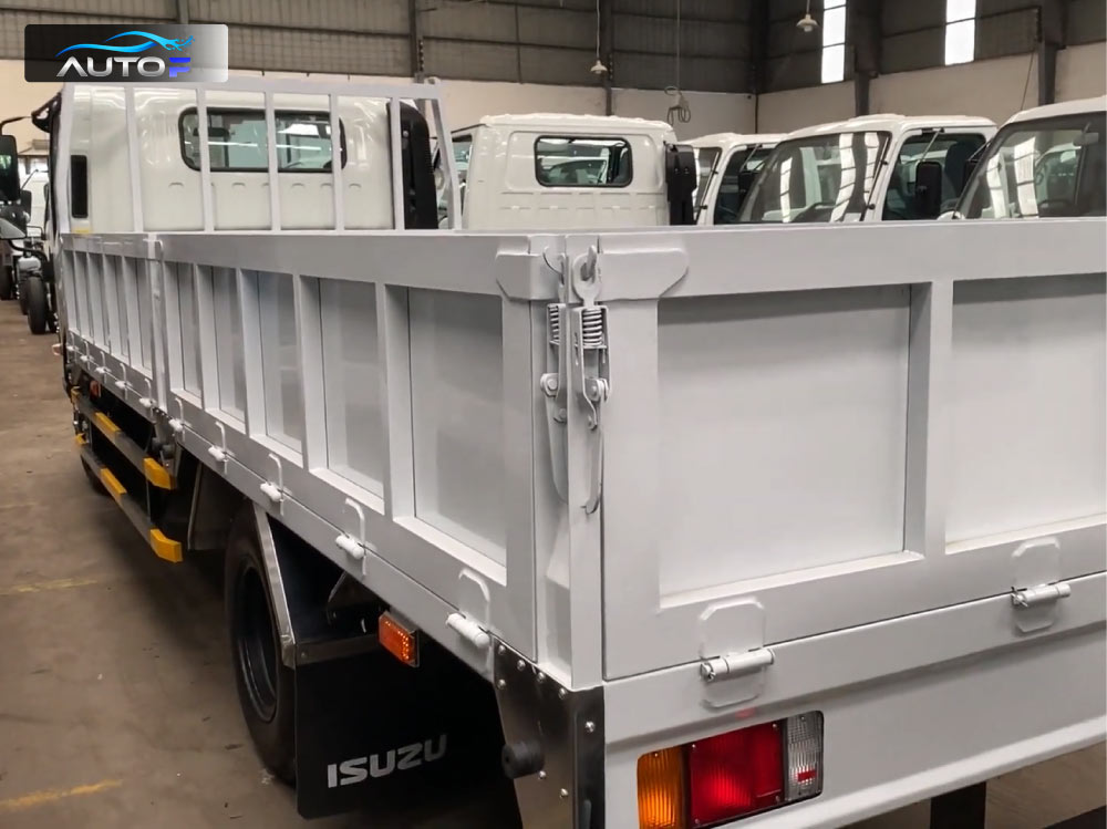 Xe tải Isuzu NPR 400 thùng lửng 3.5 tấn dài 5.1 mét